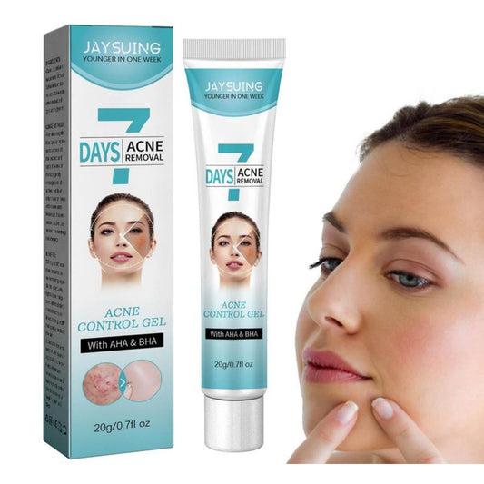 Crema tratamiento acné mascarilla facial